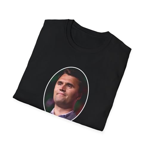 Charlie Kirk Rest in Peace Softstyle T-Shirt - Memorial Tribute Tee in Loving Memory 2025 TPUSA Tee4