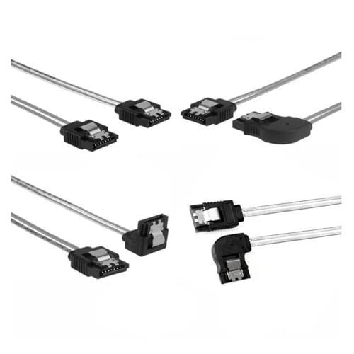 Cable SATA 7 pines hembra a ángulo hembra 0.5 m miniatura 2