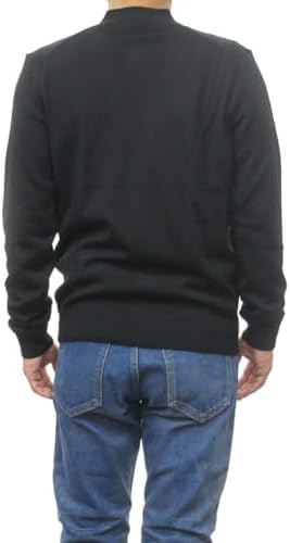 旧作お買い得セール！ MAISON KITSUNE メゾンキツネ セーター メンズ クルーネックニット LM00505KT1036 / BOLD FOX HEAD PATCH REGULAR CARDIGAN ブラック Amazon | [メゾン キツネ] メンズ クルーネック ニット セーター