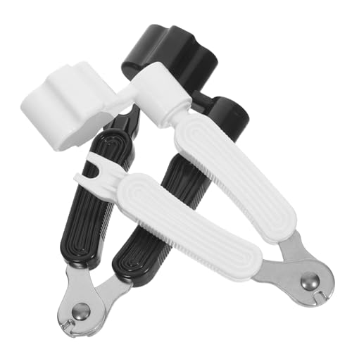 Beaupretty 2 Piezas Kit Herramientas Guitarra con Enrollador Cortador y Extractor Clavijas Multifuncional...