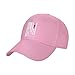 Haebfsl Crane Operator America Flag Fashionable Vintage Low-Profile Baseball Cap,Unisex Adjustable Dad Hat,Pink