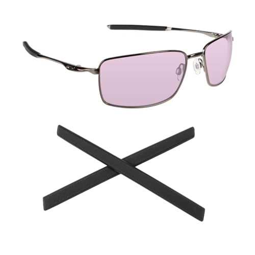 Biyxpiv �����p�m�[�Y�p�b�h �C���[�\�b�N�X ���o�[�L�b�g Oakley �X�N�G�A���C���[ OO4075 �ዾ�p�A�ȒP���t��, �C���[�\�b�N�X