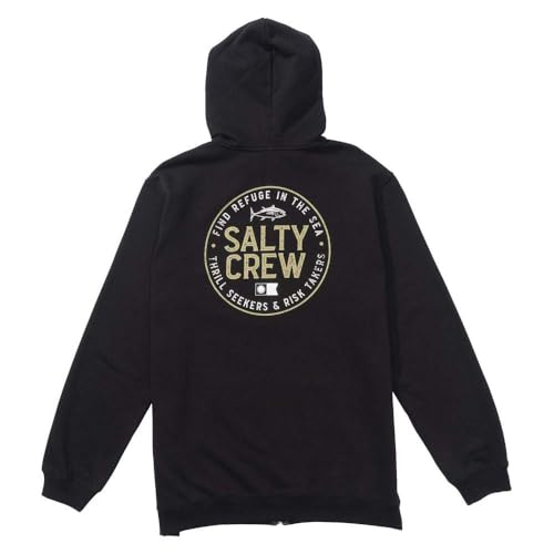 Salty Crew Legendary Zip Fleece Hoody - Black2