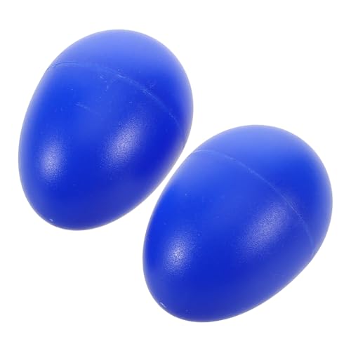GOOHOCHY 2 Piezas De Juguetes De Plástico En Forma De Huevo Para Niños, Instrumentos De Percusión De De Pascua, Musicales, Maracas, De Pascua, Relleno De Medias Para