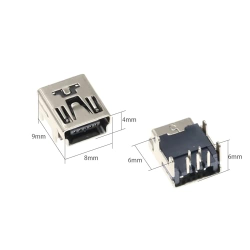 Evite dobleces en cables con los conectores DIP de ángulo recto tipo B de 5 pines 5