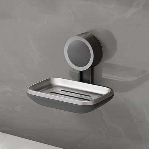 Porte-savon mural avec drainage pour douche et salle de bain