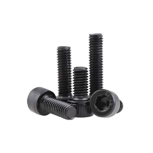 ステンレス六角穴付きボルト、 M3 DIN912 六角ソケット小ネジ 丸頭 304 ステンレス鋼 M3X(4-50)mm 100個(M3X40 100PCS)