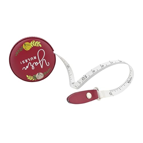REDYY Vintage Tape Measure,Vintage Styles Measure Portable Retractable Rule Elegant Pocket Size for Sewing a Crafting