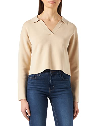 s.Oliver Women's 120.10.202.17.170.2109696 Sweater, Taupe, 40