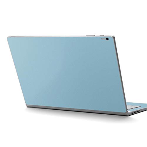 igsticker Surface Book2 Book3 15inch 専用 スキンシール サーフェス ブック 15インチ用 シール 009005 その他 シンプル 無地 青