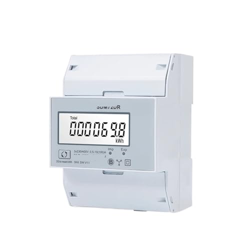 Compteur électrique triphasé SDM72DR pour calculer la consommation d'un appareil
