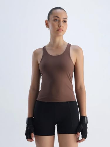 Image of CAVA Racerback Tank for Women | Built-in Bra, Racerback Design, Breathable Fabric, Stretchable Fit | Activewear for Yoga, Gym & Everyday