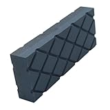 Sosoport Schleifstein mit Rillen Hochdicht Tragbar Kompakt Manueller Küchenschärfer für Messer Scheren und Obstmesser