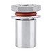 Passaparete inox 1/2", filetti NPT maschio Homebrew Weldless Bulkhead, passaparete per Keg e bollitore, nessuna saldatura richiesta, facile da installare