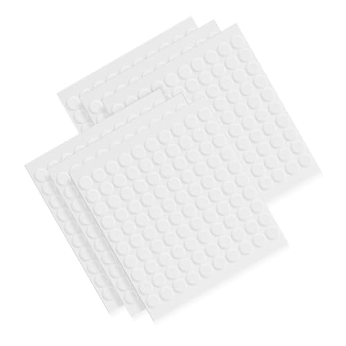 VILLCASE 800pcs Circle Adhesive Double Sided Tape Removable for Walls Double Sided Stickers for Crafts