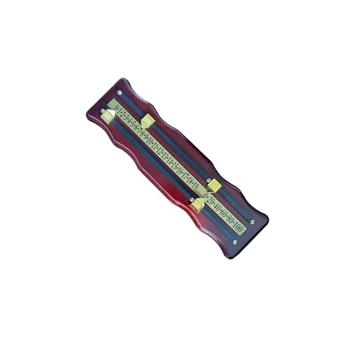 Tableau de score shuffleboard bois compteur points billard accessoire snooker mural - 2
