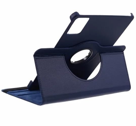 Image of M Cart for Lenovo Tab M11 (11 inch) Rotate Cover | Leather Finish | 360 Degree Rotate Back Cover | Shockproof Back Cover Case for Lenovo Tab M11- (Midnight Blue)