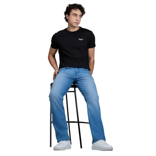 Image of Pepe Jeans Men's Jeans | Straight Fit | Mid Rise