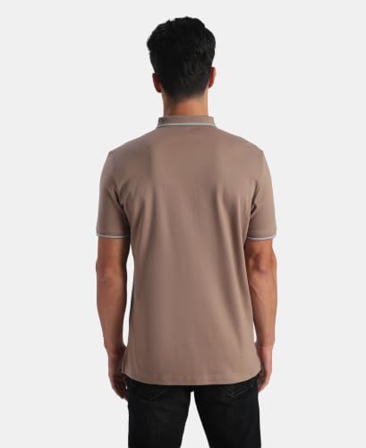Image of Jockey 3911 Men Super Combed Cotton Rich Solid Half Sleeve Polo T-Shirt (Prints May Vary)
