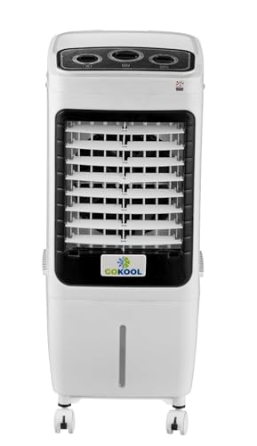 Image of LOFY 15L Desert Personal Tower Air Cooler for Home & Room - 1 Year Warranty | Portable Cooler with Powerful Air Throw 20 Ft | Energy Efficient, Auto Cut-Off | Ideal for Bedroom Office