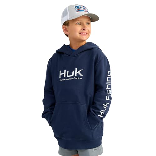 HUK Kids Hoodie, Cotton Fleece Hooded Sweatshirt