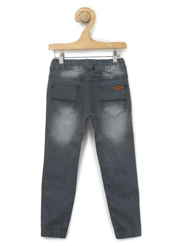 Urbano Juniors Boy's Slim Fit Mid Rise Stretchable Jogger Jeans