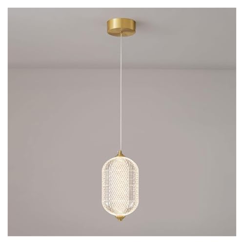 Lampe table à manger suspension LED laiton moderne luminaire suspendu cuivre