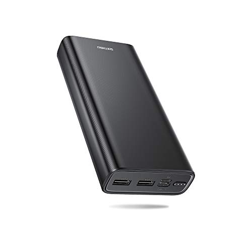 Portable Charger Power Bank 20000mAh Huge Capacity External Battery Pack Dual Output Port with LED Status Indicator Power Bank for iPhone, Samsung Galaxy, Android Phone,Tablet & etc