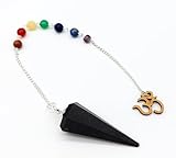 Zoom IMG-1 pendolo gemma tormalina nera 7