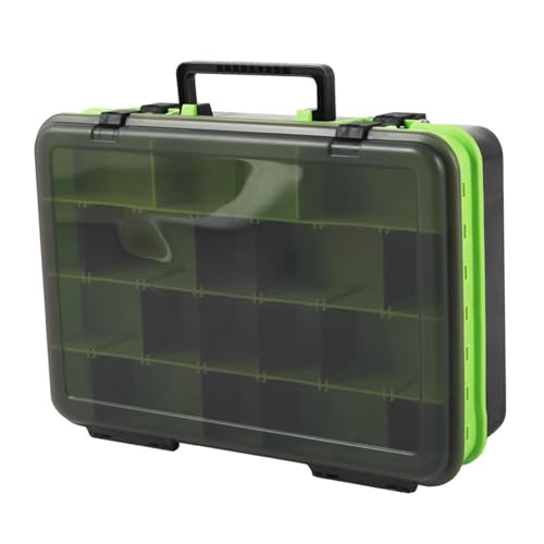 Boîte pour articles de pêche double couche avec étui visible hameçon - 6