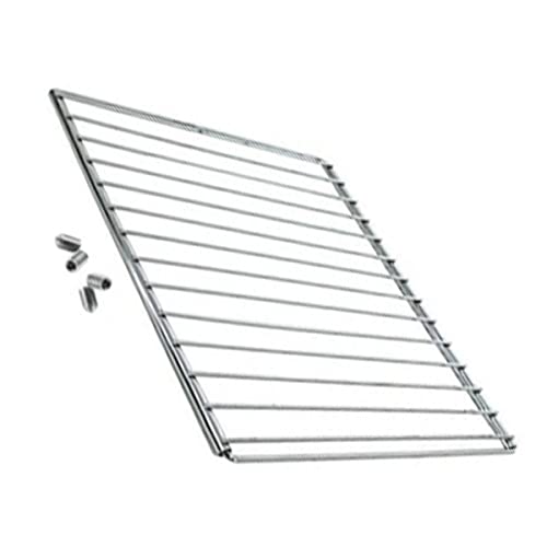 SOS Accessoire Grille de four universelle extensible + 4 vis 370 à 650 mm x 320 mm pour Four, cuisinière