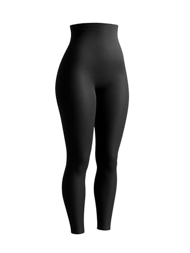 SHAPERMINT High Waisted Tummy Control Compression Leggings for Women -