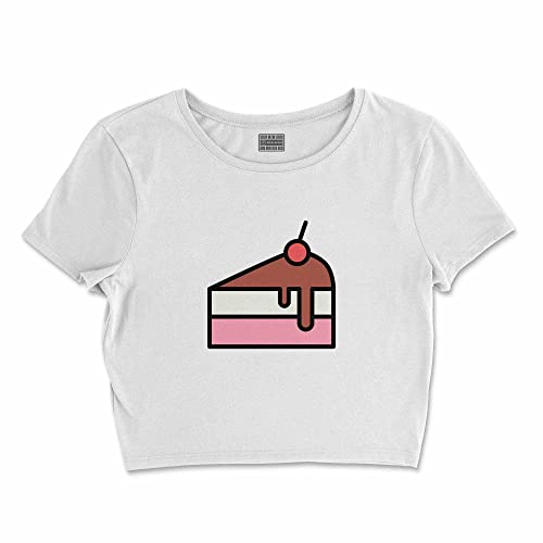 T-shirt blanc XL taille courte femme Bdwtswi-100435 finition premium