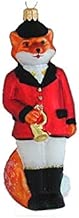 A Bit of Britain - Tally Ho Mr. Fox - Blown Glass Christmas Ornament - coolthings.us