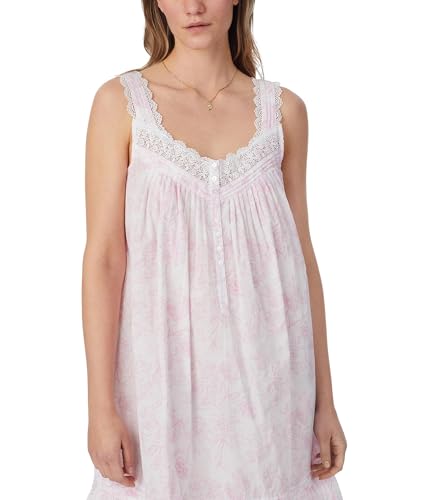 Eileen West Womens Short Sleeveless Nightgown3