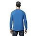 Gildan Men's Heavy Cotton Long Sleeve T-Shirt, Style G5400, 2-Pack, Royal, Medium
