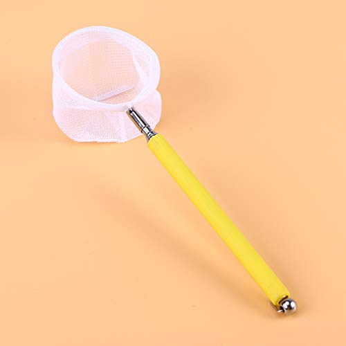 UKCOCO Retino per Acquario, Retino da Pesca Telescopica Professionale in Acciaio Inossidabile, Sicura per Tutti Gli Animali Acquatici (Giallo) - Image 7