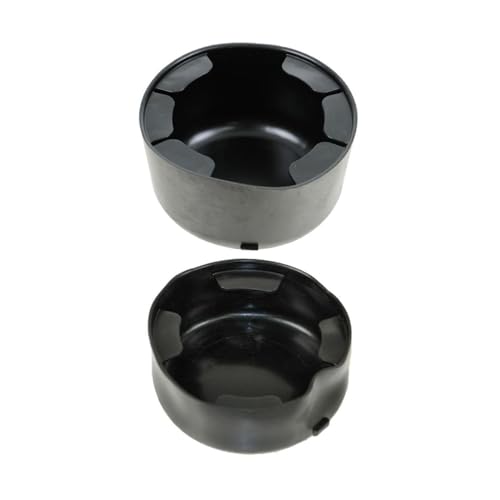 Portavasos insertos de goma para consola central 2 piezas miniatura 1