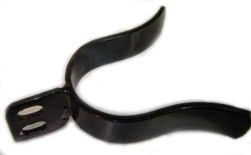 America’s Fence Store 2-3/8” Black Fork Latch, Two-Pack – Chain Link Gate Latch, Compatible with Padlocks – Rust Resistant Black Coating - Two Fork Latches