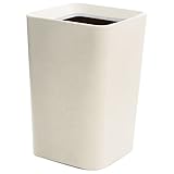 アスベル フタなしゴミ箱 リビング 6.6L ルクレールCV角型 ゴミ袋が見えにくい 白 A6212