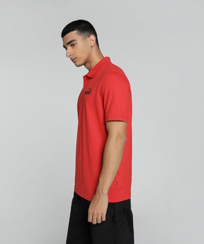 Image of Puma Men Cotton Solid Regular Fit T-Shirt