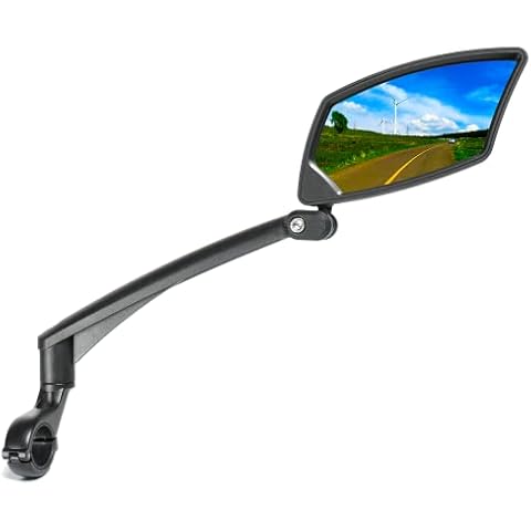 BriskMore BT-016R Adjustable Bike Mirror Cover
