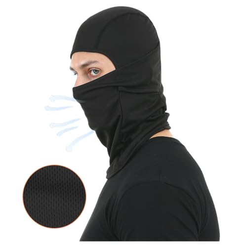 Image of 4 Pieces Balaclava Mask Sun Protection Hood Face Cover Full Head Mask for Men and Women for Hunting Fishing Skiing