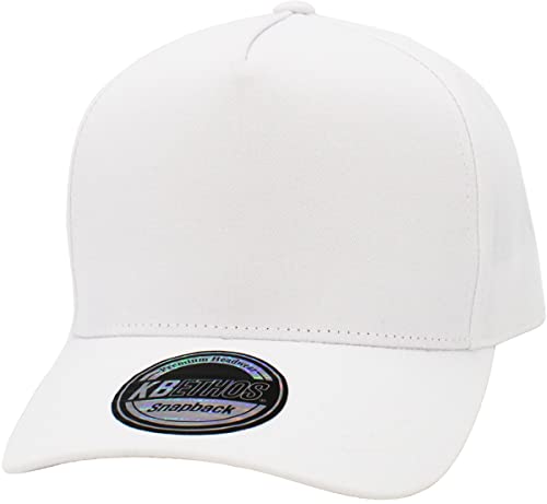 Image of KBETHOS Pro Style 5 Panel Rope Baseball Cap with Adjustable Snapback
