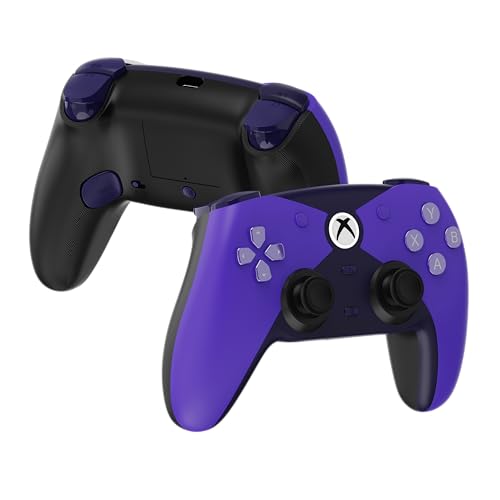 Image of Hyperkin The Competitor Wired Controller for XBOX Series X|S, XBOX One & PC with Hall Effect Joysticks & Impulse Triggers; Symmetrical Layout & Precision D-Pad - Officially Licensed XBOX - Murasaki (Purple)