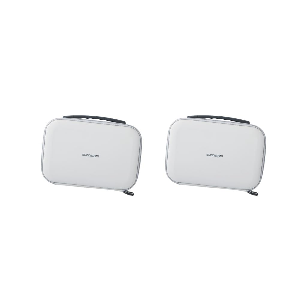 Custodia protettiva rigida portatile per cavo di ricarica e filtro, colore: grigio, Set da 2 (grigio), 266x191x93mm, come descrizione