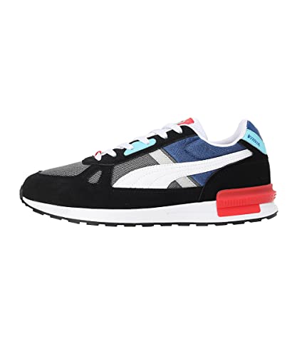 Image of PUMA Men's Low-Top Sneaker, Cool Dark Gray White Black Clyde Royal, 8