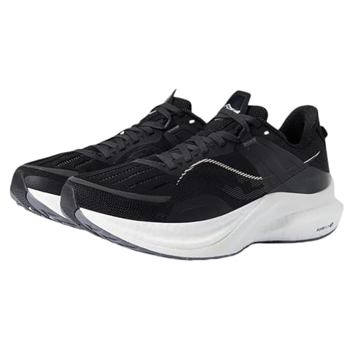 Saucony Women's Tempus Sneaker, Black/Fog, 6.5 - image 7