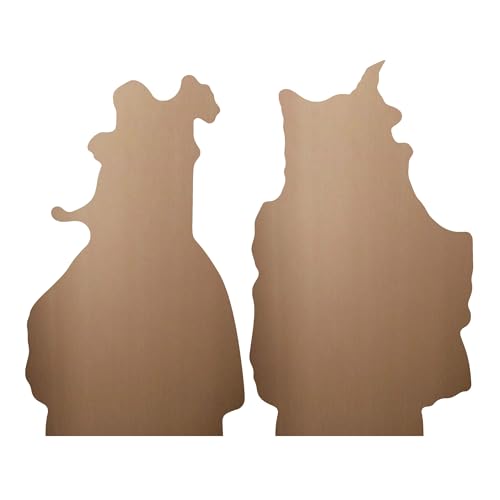 Wicked Merchandise, Star Cutouts: Wicked for Good, Glinda & Elphaba, Collectable & Gift, Stocking Filler, Shelf Top Cutouts - Image 4