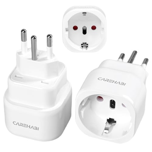 2 Pièces Adaptateur Prise Suisse vers France, Adaptateur Suisse France, Type J, Adaptateur Secteur...